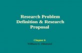 Problem definition and research proposal(brm)