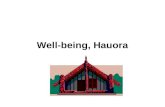 Hauora wellbeing
