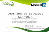 Using Linked In To Drive Lead Generation April 2012 Final