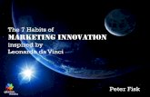 The 7 Habits of Marketing Innovation ... Inspired by Leonardo da Vinci