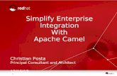 Simplify your integrations with Apache Camel