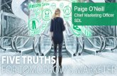 SDL Innovate 2014: Paige O'Neill - The Future of Customer Experience: Five Truths for Tomorrow's Marketer