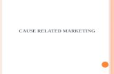 Cause related marketing