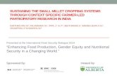 Sustainable Food Production: Sustaining the Small Millet Cropping Systems Through Context Specific Farmer-led Participatory Research in India