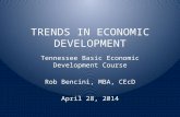 Rob bencini trends in economic development tennessee basic ed course 042814
