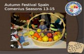 Autumn Festival Spain Comenius Seasons