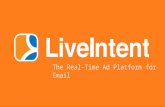 DES: LiveIntent Tech Talk: In a World of Infinite Inventory, What Do You Buy?