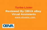 Part 1 – Turbo Lister – Top eBay Marketing Tool Series Post By eBay VirtualAssistants At OBVA
