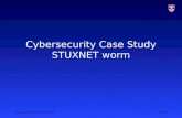 CS 5032 2013 Case study Stuxnet worm