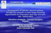 Presentation of regional existing situation analysis