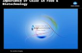 Color Control In Food & Biotechnology Nsl