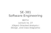 Se 381 -  lec 27 - 12 jun05 - ooa and ood and class diagrams