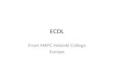 Ecdl Mkfc Tips For Learning