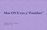 Mac Os X V10.3 “Panther”