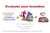 Evaluate your invention
