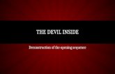 The devil inside deconstruction