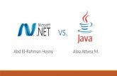A Comparison of .NET Framework vs. Java Virtual Machine