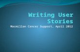 Writing User Stories (04/2012)