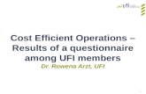 UFI Operations Focus Meeting - Paris 2010 - Rowena Arzt