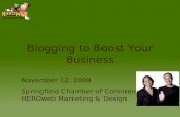 Blogging To Boost Your Business