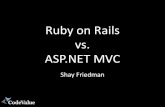 Ruby on Rails vs. ASP.NET MVC