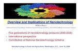 Overview and Implications of Nanotechnology