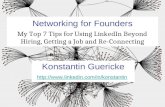 Networking and Partnerships - Konstantin Guericke