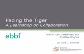 Facing the Tiger - A learnshop on collaboration - Dr. John J. Scherer
