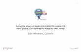 Siôn Whellens: Securing your co-operative identity using the new global Co-operative Marque and .coop