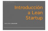 Introduccion Lean Startup