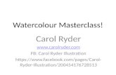 Shadowplay   watercolour masterclass - carol ryder 2012