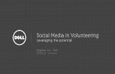 Dell and PMI event: Skills to help the non-profit sector - Social Media in Volunteering