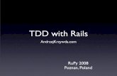 TDD with Rails
