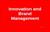 Innovation And Brand Management New