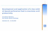First use of cesium formate LSOBM as well perforating fluid (2002)