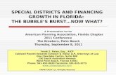 9/8 THUR 16:00 | Special Districts and Financing Growth in Florida 1