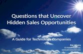Questions That Uncover Hidden Sales Opportunities