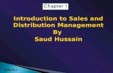 Intro to sales & distribution management
