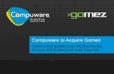 Compuware announces intent to acquire Gomez