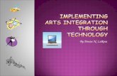 Implementing Arts Integration Through Technology