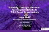 Social Media Exchange: Blasting Through Barriers - Applying social media to 3rd sector organisations