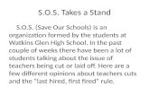 WGHS Students Respond with S.O.S.