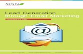 Lead generation through email marketing -  Span Global Services' Whitepaper