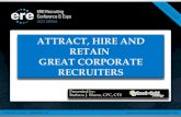 Attract, Hire, and Retain Great Corporate Recruiters (Barbara Bruno)