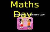 Maths day slideshow