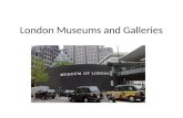 London museums and galleries