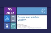 Ensure code quality with vs2012