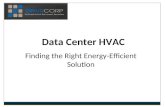 Data center hvac: finding the right energy efficient solution