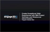 Create Exceptional Web Experiences with IBM Project Northstar and Webtrends