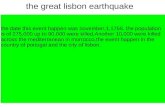 the great lisbon earthquake